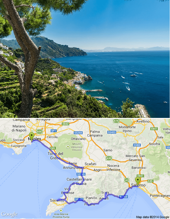 Las mejores rutas moteras - La Costa Amalfitana