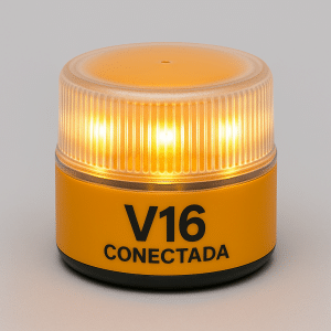 Baliza v16 conectada