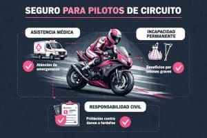 Motopoliza Seguro Piloto Proteccion Total en Circuito