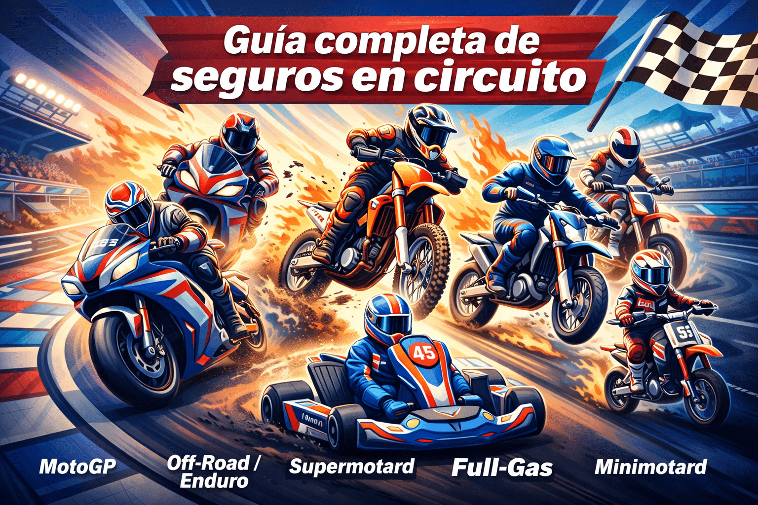 Guía completa de accudentes en circuito
