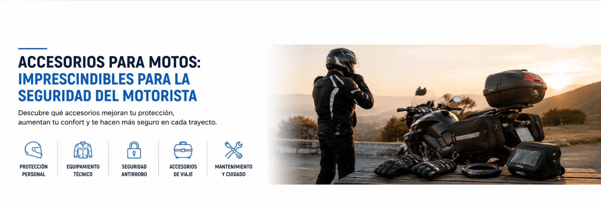 Accesorios para Motos Imprescindibles para la Seguridad del Motorista