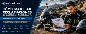 Cómo Manejar Reclamaciones de Seguros de Motocicleta