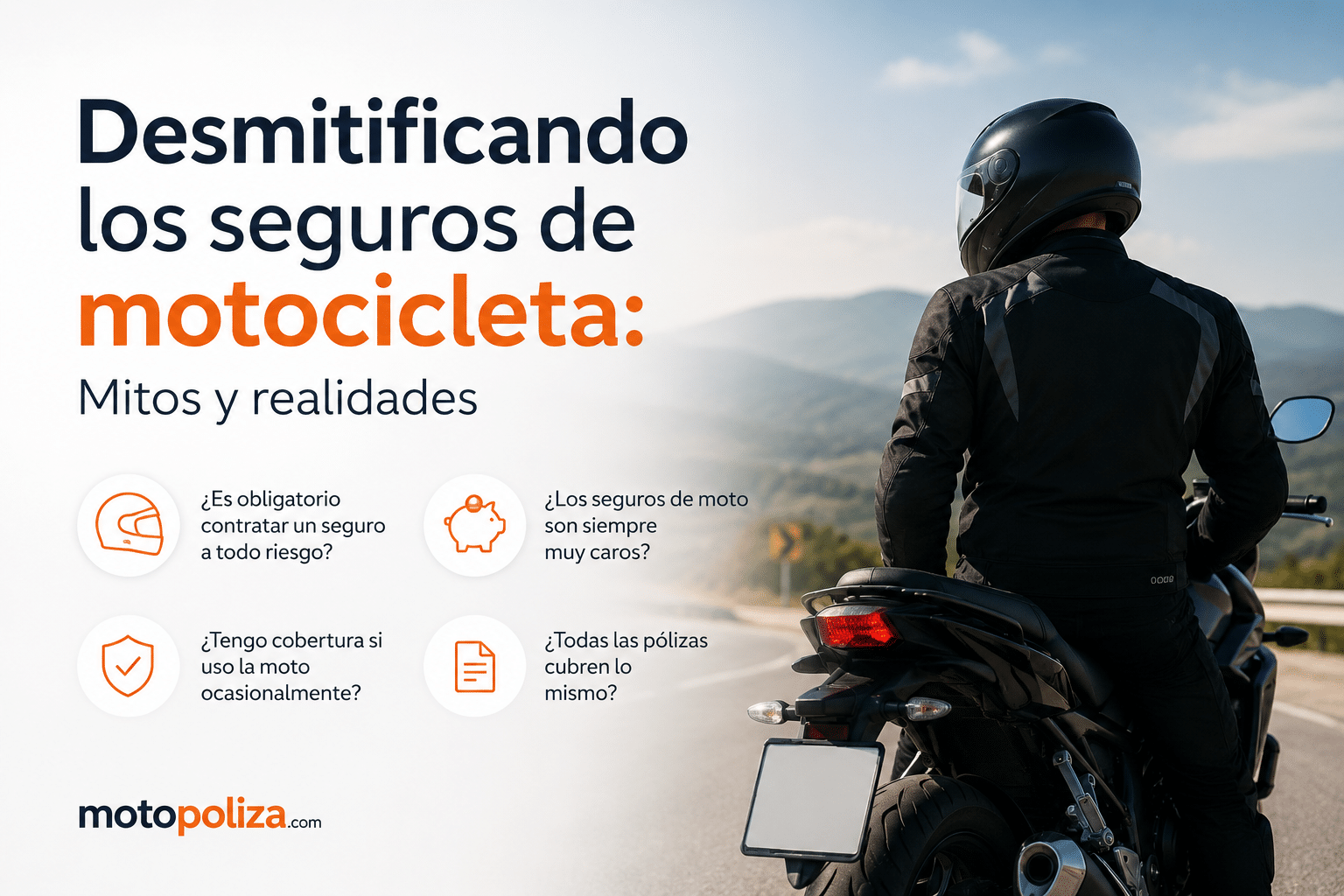 Desmitificando los Seguros de Motocicleta: Mitos y Realidades