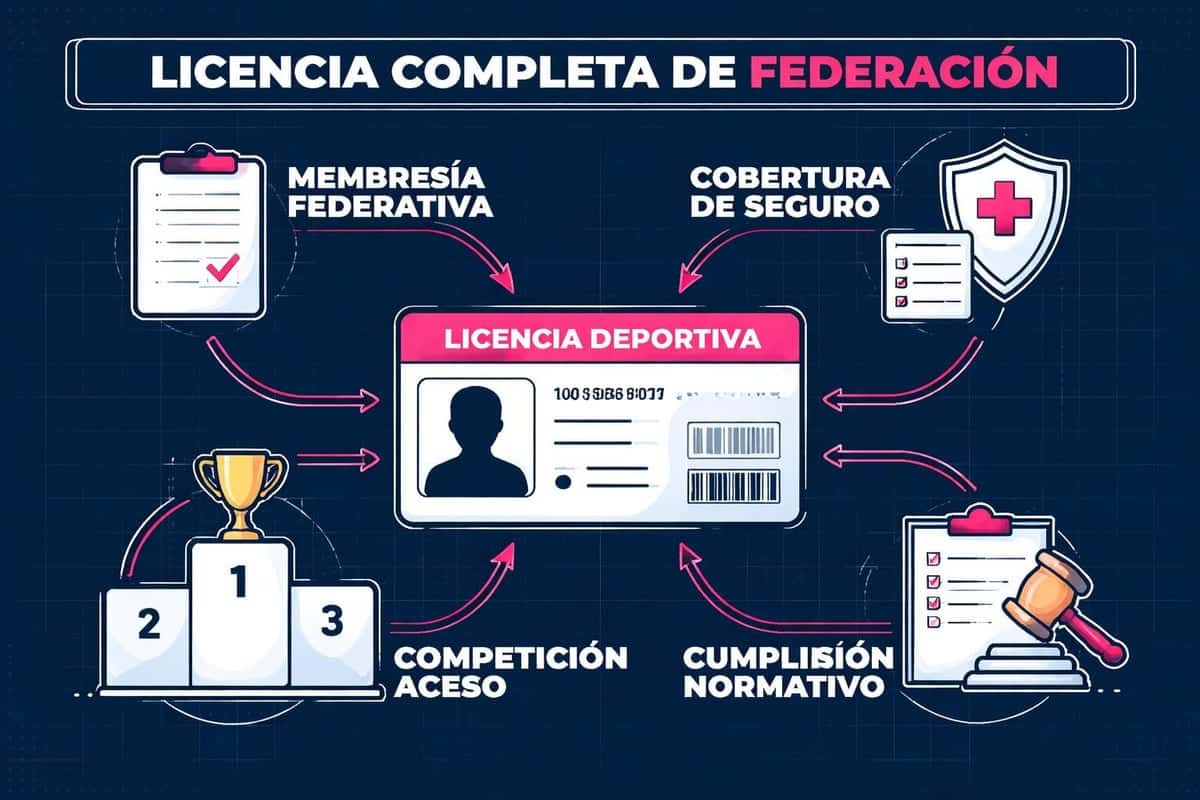 Componentes de una licencia federativa