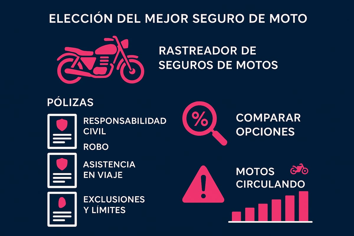 Consejos para elegir seguro de moto con un comparador