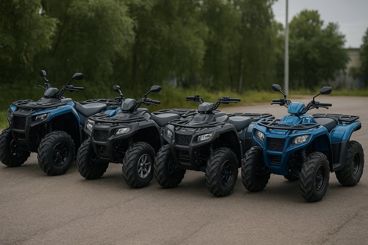 Detalle de un quad: cilindrada y categoría influyen en el precio del seguro