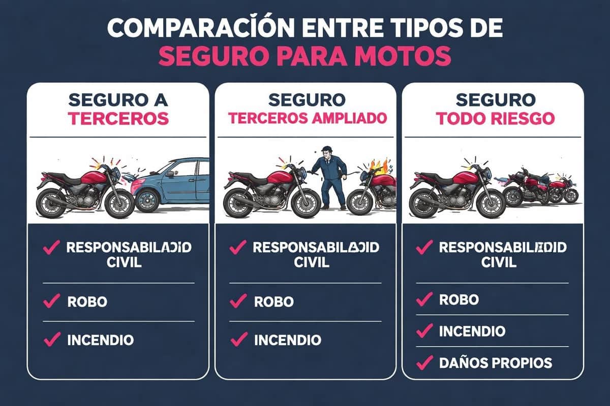 Diferentes niveles de cobertura de seguros
