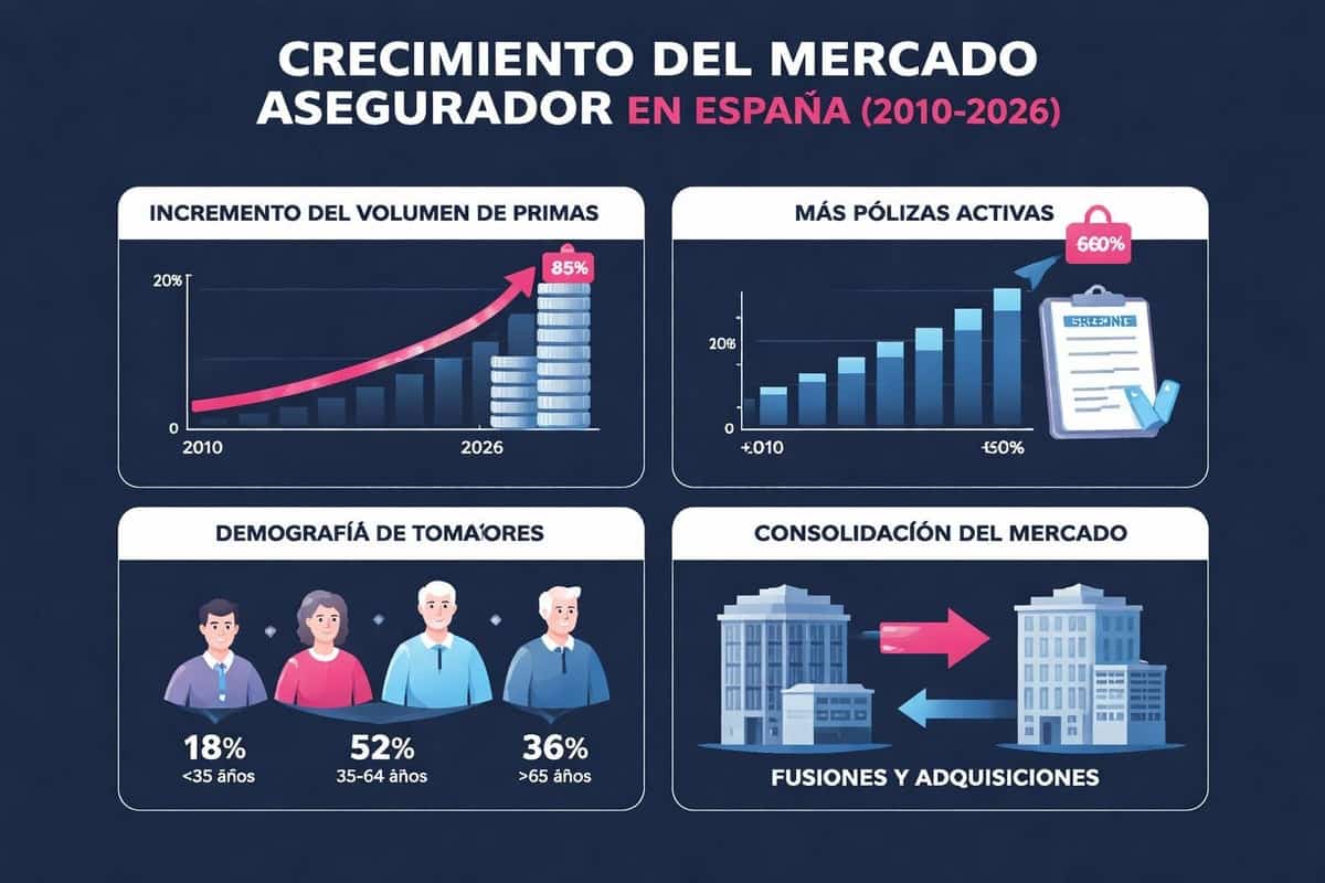Evolución del mercado asegurador español