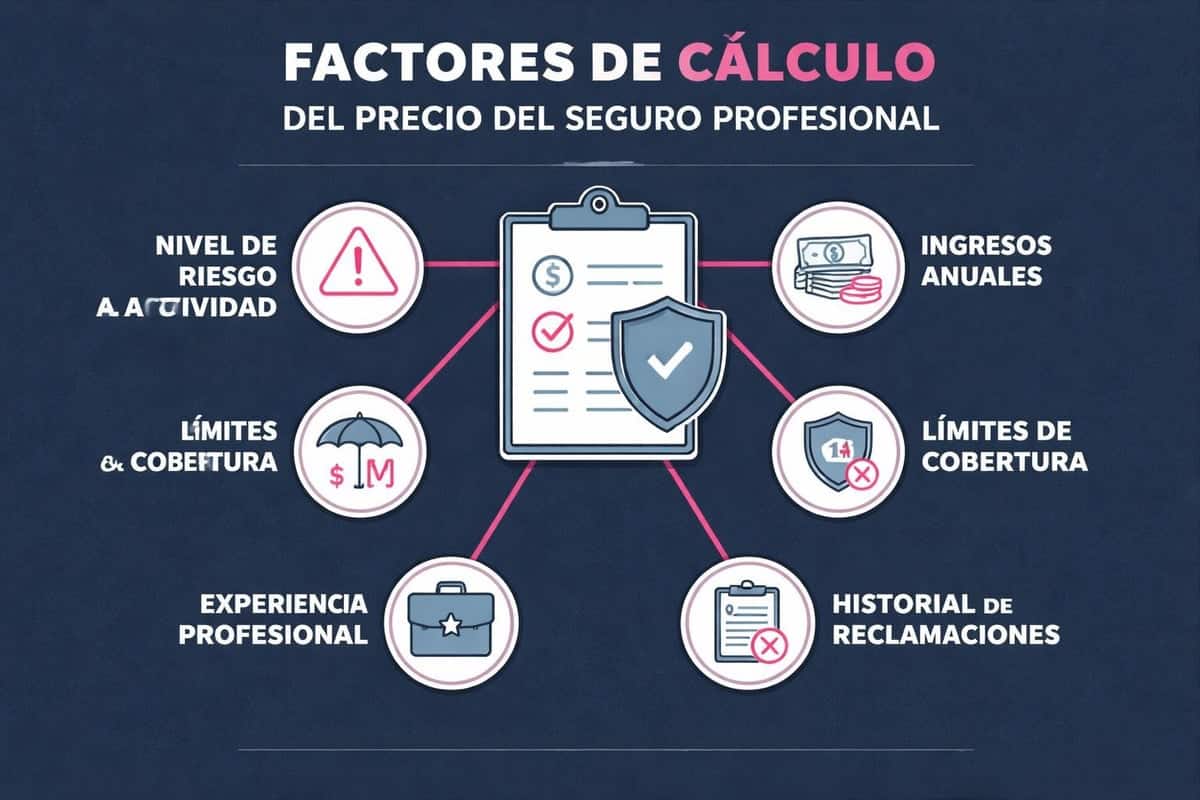 Factores que afectan el precio de seguros profesionales