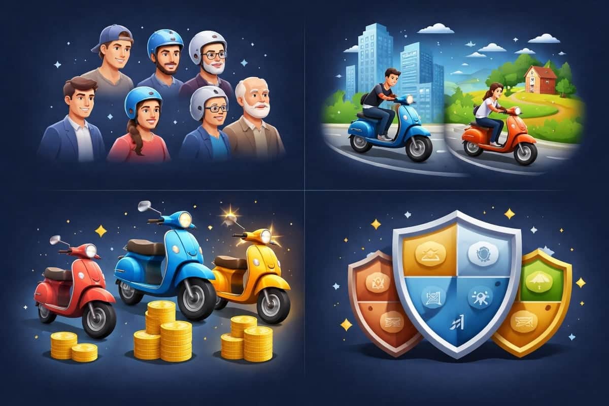 Factores que influyen en el precio del seguro de un ciclomotor